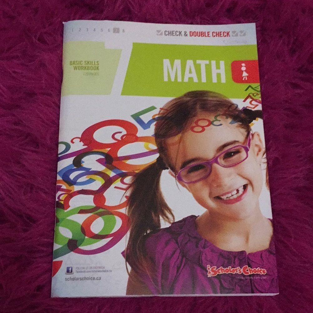 Math 7 basic skills workbook .. 120 pages